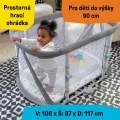 BABY EINSTEIN Podložka na hranie s ohrádkou a klavírom 3v1 Kick & Snooze™ 0m+