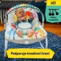 BABY EINSTEIN Lehátko hudobné vibračné Kick to It Opus do 18kg