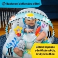 BABY EINSTEIN Lehátko hudobné vibračné Kick to It Opus do 18kg