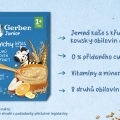 GERBER Junior kaša nemliečna ovocná s chrumkavými kúskami 200 g, 1r+