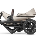 EASYWALKER Kočík kombinovaný Jimmey Explore Pearl Taupe AIR + CYBEX Aton B2 i-Size + základňa