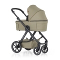 PETITE&MARS Kočík kombinovaný ICON 2v1 Mossy Green XXL RWS + CYBEX Aton B2 i-Size + základňa