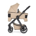 PETITE&MARS Kočík kombinovaný ICON 2v1 Mocha Beige XXL RWS + CYBEX Aton B2 i-Size + základňa