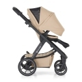 PETITE&MARS Kočík kombinovaný ICON 2v1 Mocha Beige XXL RWS + CYBEX Aton B2 i-Size + základňa