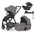 PETITE&MARS Kočík kombinovaný ICON 2v1 Dove Grey LITE RWS + CYBEX Aton B2 i-Size + základňa