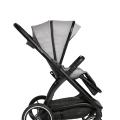 MUUVO Kočík kombinovaný Trick set 2v1 Steel grey + CYBEX Aton B2 i-Size + základňa