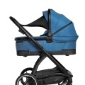 MUUVO Kočík kombinovaný Trick set 2v1 Ocean blue + CYBEX Aton B2 i-Size + základňa