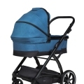 MUUVO Kočík kombinovaný Trick set 2v1 Ocean blue + CYBEX Aton B2 i-Size + základňa