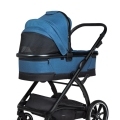 MUUVO Kočík kombinovaný Trick set 2v1 Ocean blue + CYBEX Aton B2 i-Size + základňa