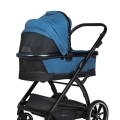 MUUVO Kočík kombinovaný Trick set 2v1 Ocean blue + CYBEX Aton B2 i-Size + základňa