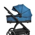 MUUVO Kočík kombinovaný Trick set 2v1 Ocean blue + CYBEX Aton B2 i-Size + základňa