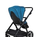 MUUVO Kočík kombinovaný Trick set 2v1 Ocean blue + CYBEX Aton B2 i-Size + základňa