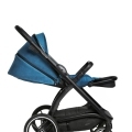 MUUVO Kočík kombinovaný Trick set 2v1 Ocean blue + CYBEX Aton B2 i-Size + základňa