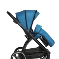 MUUVO Kočík kombinovaný Trick set 2v1 Ocean blue + CYBEX Aton B2 i-Size + základňa