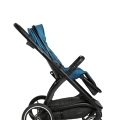 MUUVO Kočík kombinovaný Trick set 2v1 Ocean blue + CYBEX Aton B2 i-Size + základňa