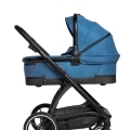 MUUVO Kočík kombinovaný Trick set 2v1 Ocean blue + CYBEX Aton B2 i-Size + základňa