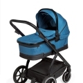 MUUVO Kočík kombinovaný Trick set 2v1 Ocean blue + CYBEX Aton B2 i-Size + základňa