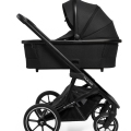 MUUVO Kočík kombinovaný Slick 2.0 set 2v1 Classic black + CYBEX Aton B2 i-Size + základňa