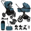 MUUVO Kočík kombinovaný Quick SE 2 Paradise gold set 2v1 + CYBEX Aton B2 i-Size + základňa