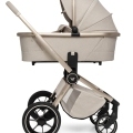 MUUVO Kočík kombinovaný Quick Boho Beige set 2v1 + CYBEX Aton B2 i-Size + základňa