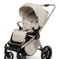 MUUVO Kočík kombinovaný Quick Boho Beige set 2v1 + CYBEX Aton B2 i-Size + základňa