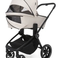 MUUVO Kočík kombinovaný Quick 4.0 Desert sand set 2v1 + CYBEX Aton B2 i-Size + základňa