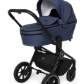 MUUVO Kočík kombinovaný Quick 4.0 Azure blue set 2v1 + CYBEX Aton B2 i-Size + základňa