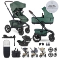 EASYWALKER Kočík kombinovaný Jimmey Pine Green XXL AIR + RWS + CYBEX Aton B2 i-Size + základňa