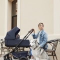 EASYWALKER Kočík kombinovaný Jimmey Indigo Blue XXL RWS + CYBEX Aton B2 i-Size + základňa