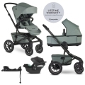 EASYWALKER Kočík kombinovaný Jimmey 2v1 Thyme Green LITE AIR + CYBEX Aton B2 i-Size + základňa