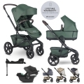 EASYWALKER Kočík kombinovaný Jimmey 2v1 Pine Green LITE RWS + CYBEX Aton B2 i-Size + základňa