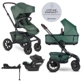 EASYWALKER Kočík kombinovaný Jimmey 2v1 Pine Green LITE AIR + CYBEX Aton B2 i-Size + základňa