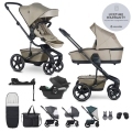 EASYWALKER Kočík kombinovaný Harvey⁵ Premium Pearl Taupe XXL RWS + CYBEX Aton B2 i-Size