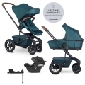 EASYWALKER Kočík kombinovaný Harvey⁵ Premium 2v1 Jade Green LITE AIR + CYBEX Aton B2 i-Size