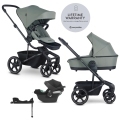 EASYWALKER Kočík kombinovaný Harvey⁵ 2v1 Agave Green LITE RWS + CYBEX Aton B2 i-Size + základňa